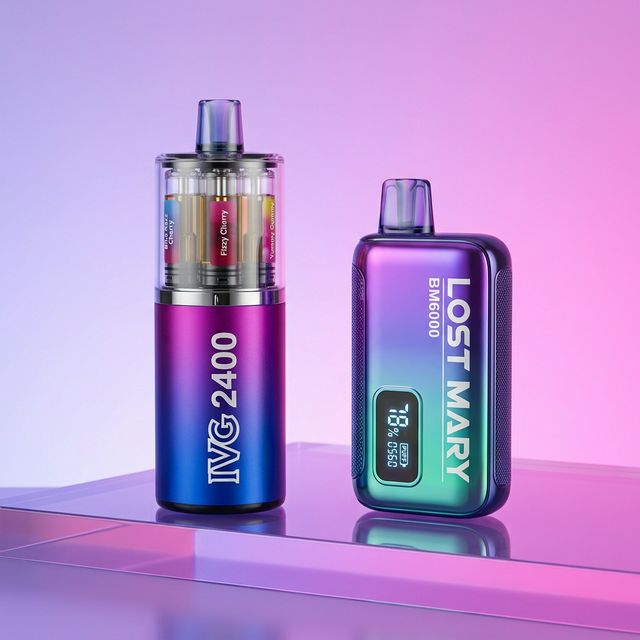 IVG 2400 vs Lost Mary BM6000: The Big Puff Showdown